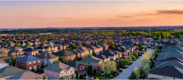 residential sunset